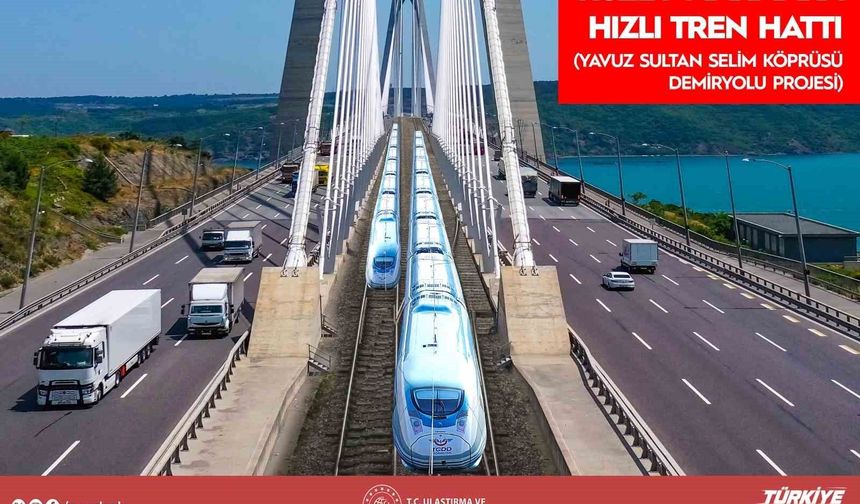 Bakan Uraloğlu: 'İstanbul Havalimanı ile Sabiha Gökçen Havalimanı ilk kez doğrudan demiryolu ile birbirine bağlanacak'