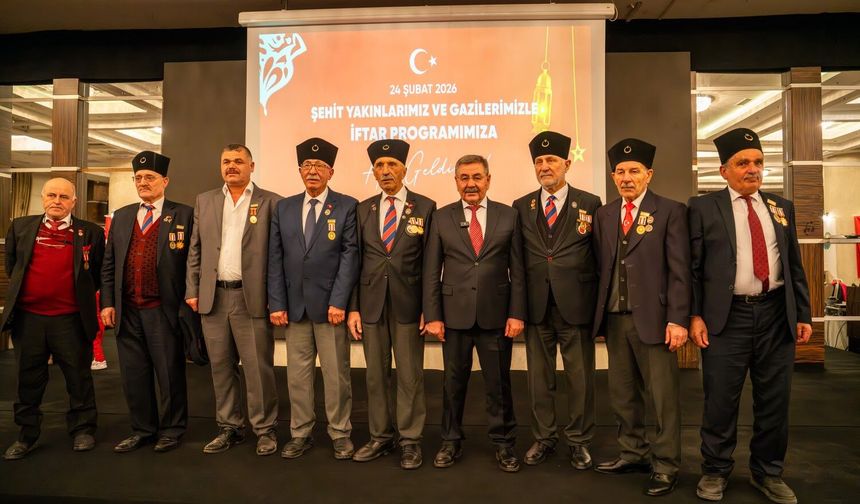 Gölbaşı Belediyesi'nden şehit yakınlarına ve gazilere iftar