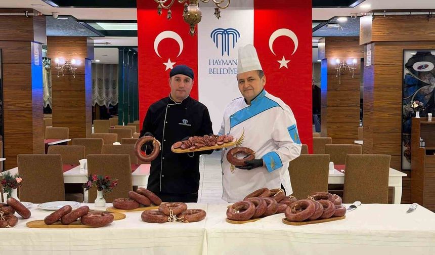 Haymana Sucuğu coğrafi işaret aldı