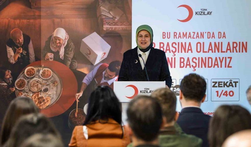 Kızılay Ramazan'da farklı coğrafyalarda ihtiyaç sahiplerine 1 milyar 779 milyon 274 bin TL'lik yardım ulaştıracak