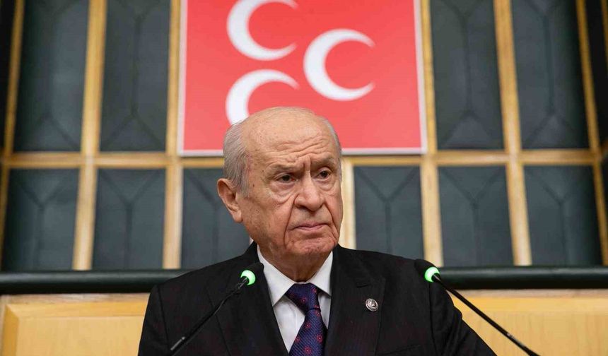 MHP lideri Bahçeli: 'Anadolu huzura, Öcalan umuda, Ahmetler makama ve Demirtaş yuvasına dönünceye kadar kararımız nettir'