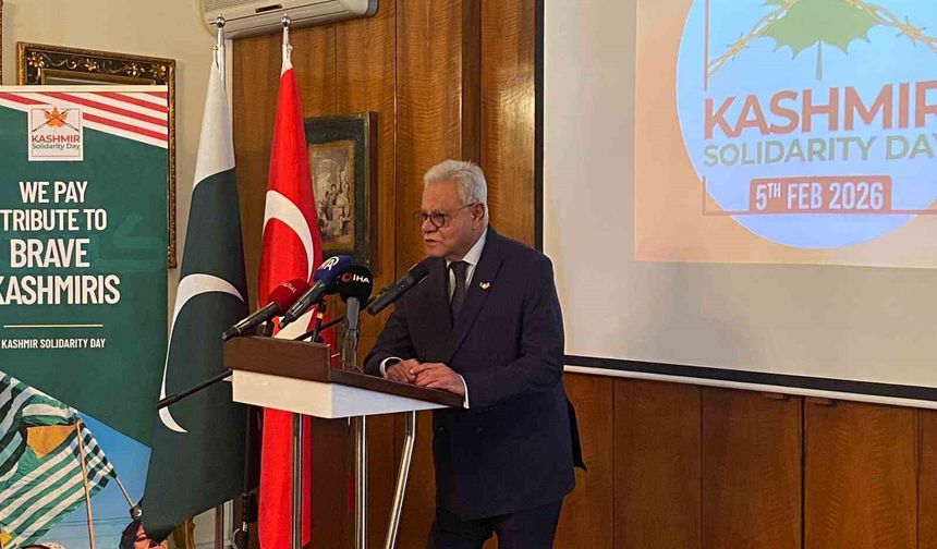 Pakistan Büyükelçiliği'nde 'Keşmir Dayanışma Günü' programı