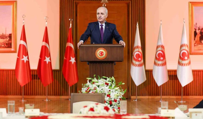 TBMM Başkanı Kurtulmuş: 'Türkiye, Cumhuriyet'in ilk asrının neredeyse 50 yılını kuşatmış olan terör meselesini tamamıyla çözecek'