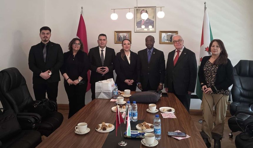 Türkiye ile Burundi arasında çok sektörlü iş birliği görüşmesi