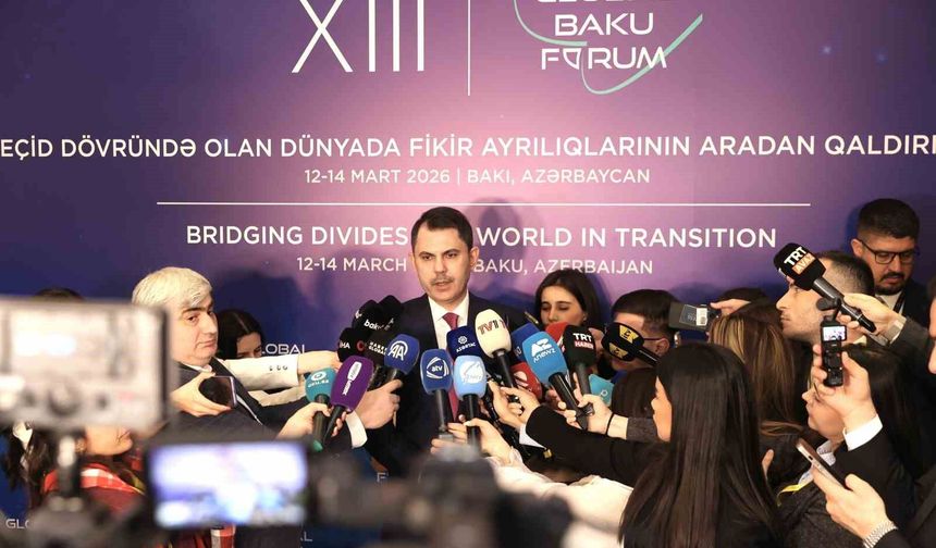 Bakan Kurum: 'COP31'i 'Geleceğin COP'u' olarak değerlendiriyoruz'