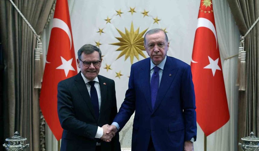 Cumhurbaşkanı Erdoğan, Almanya Dışişleri Bakanı Johann Wadephul'u kabul etti