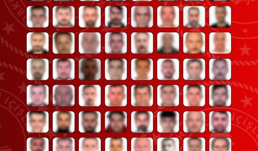 Kırmızı bültenle aranan 32, ulusal seviyede aranan 40 suçlu Türkiye'ye geri getirildi