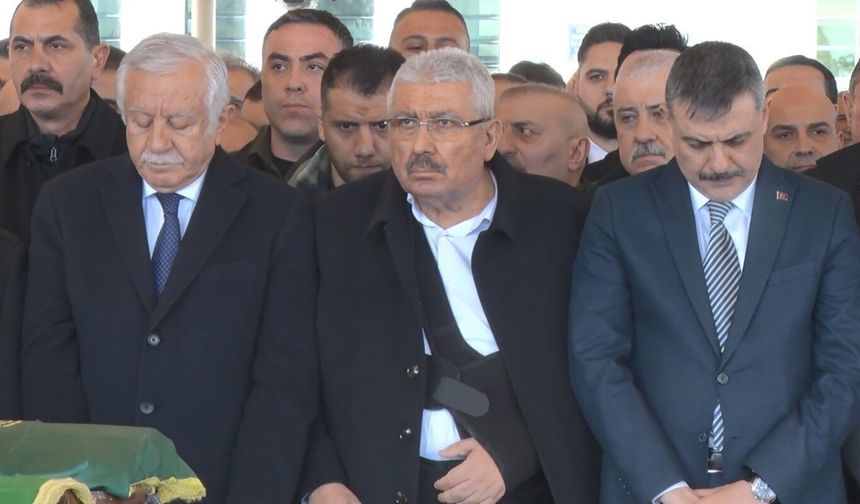 MHP Genel Başkan Yardımcısı Yalçın'ın annesi son yolculuğuna uğurlandı