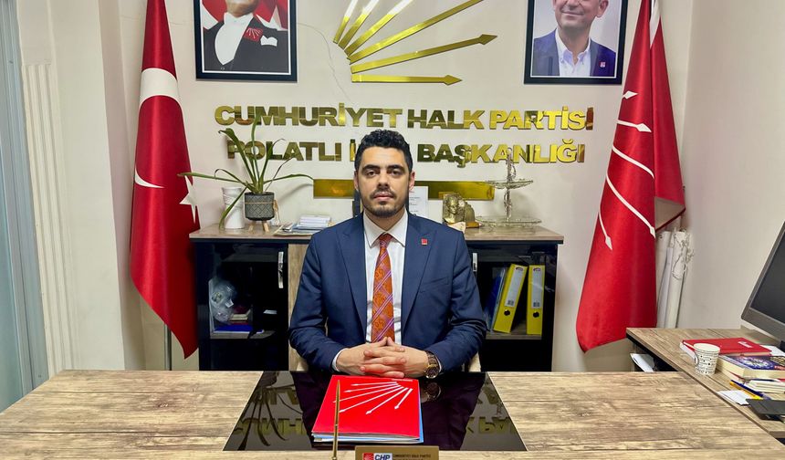 CHP Polatlı İlçe Başkanı Melih Çınar 8 Mart Dünya Kadınlar Günü'nü Kutladı