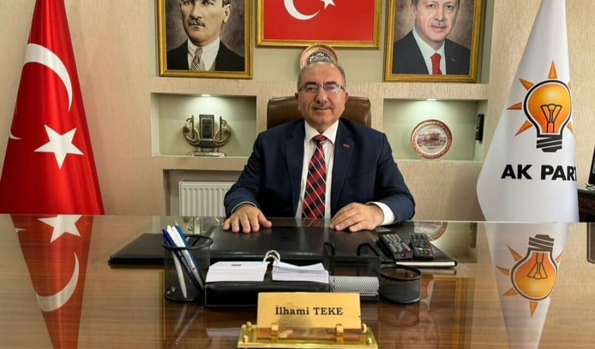 AK Parti Polatlı İlçe Başkanı İlhami Teke: "Kadın; hayatın özü, toplumun temelidir."