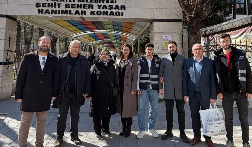 Anahtar Parti Polatlı İlçe Teşkilatı’ndan Kadınlar Günü Ziyaretleri
