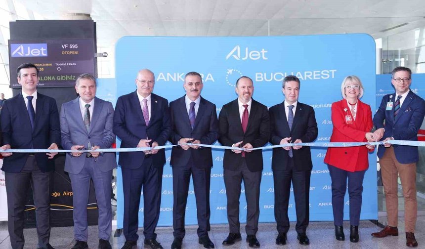 ATO Başkanı Baran: '(Ankara'dan Bükreş'e direkt uçuş) Bu yeni hatla birlikte Ankara Esenboğa'dan 28 ülkeye direkt ulaşabiliyoruz'