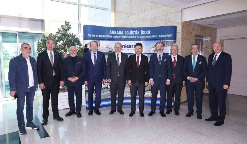 ATO Başkanı Baran: 'Türkiye'nin kalbi Ankara, demiryolu ile karayolunu entegre ederek, ticaret ve lojistiği aynı potada eritiyor'