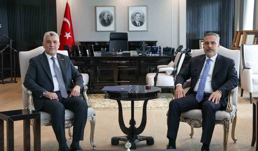 Bakan Fidan, Bakan Bolat ile bir araya geldi