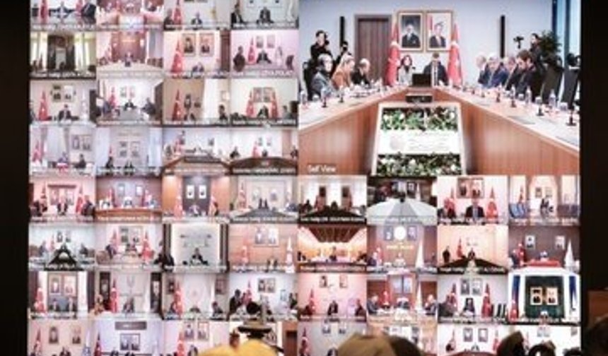 Bakan Göktaş ve Bakan Çiftçi, 81 ilin valisi ile çevrimiçi toplantı yaptı