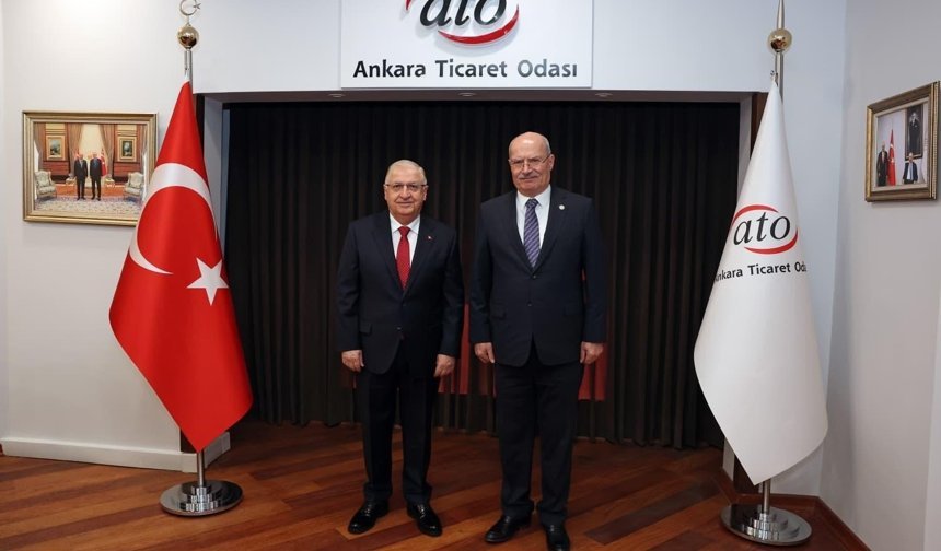 Bakan Güler'den ATO'ya ziyaret