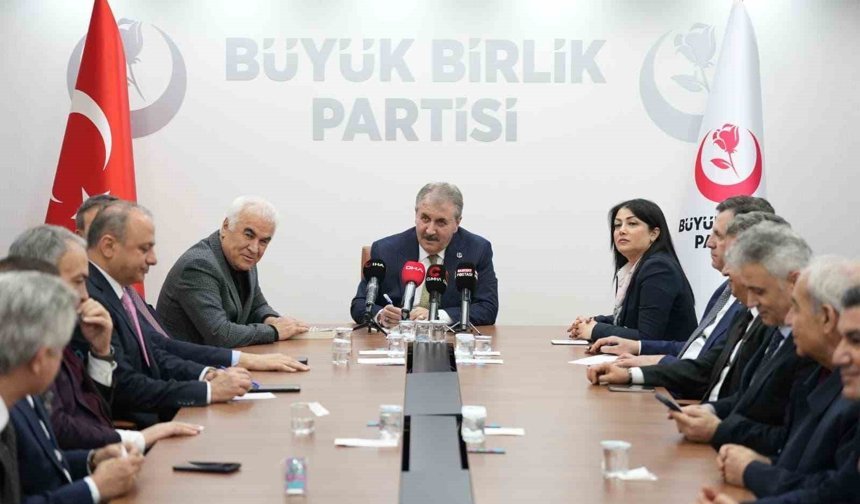BBP Genel Başkanı Destici: 'Nevruz PKK'nın günü değildir'