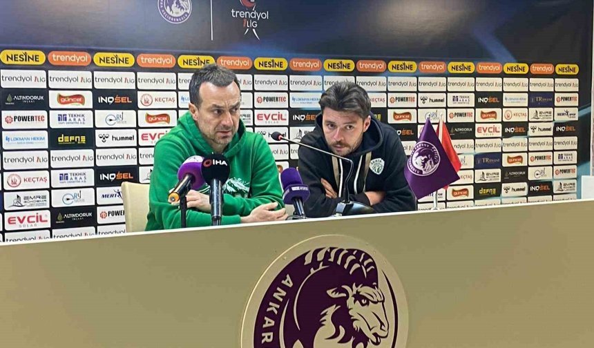 Branimir Petrovic: 'Oyunumuzu çok beğenen yoktur ama biz buraya puan almaya geldik'