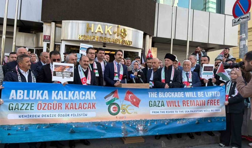 HAK-İŞ Genel Sekreter Yardımcısı Zengin, Gazze için SUMUD misyonuna katılıyor