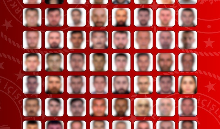 Kırmızı bültenle ve ulusal seviyede aranan 61 kişi Türkiye'ye iade edildi