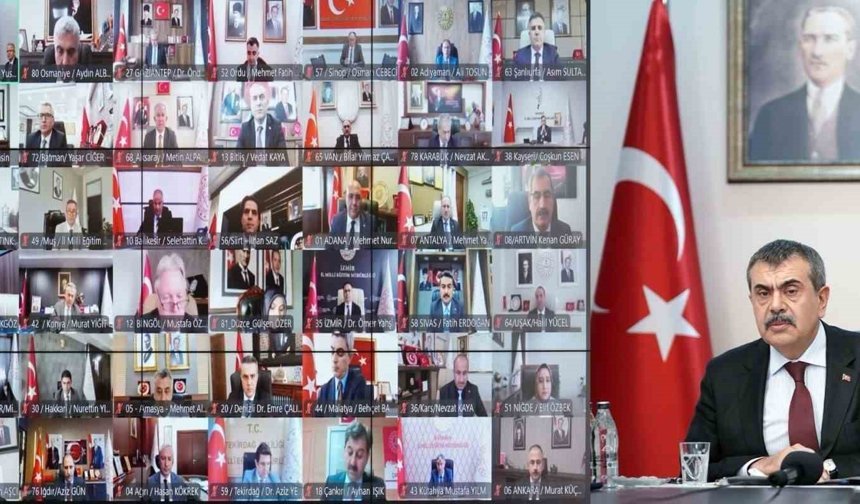Milli Eğitim Bakanı Tekin, 81 il milli eğitim müdürüyle bir araya geldi