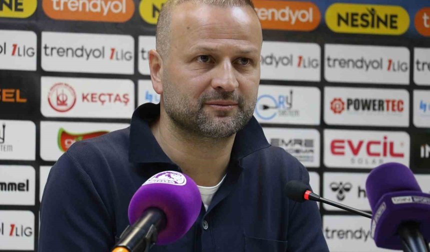 Osman Zeki Korkmaz: 'Maça iyi başlamadık'