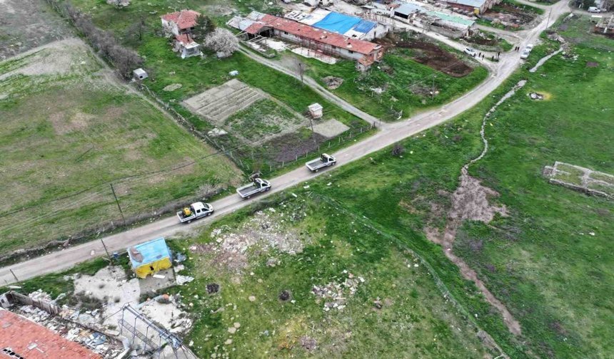Sincan'da yaz öncesi larva mücadelesi başladı
