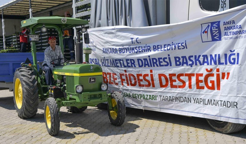 ABB'den Çiftçiye Fide Desteği