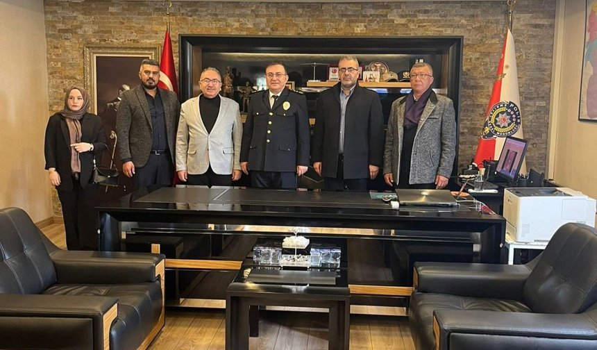 AK Parti Polatlı İlçe Teşkilatı’ndan Polis Haftası Ziyareti