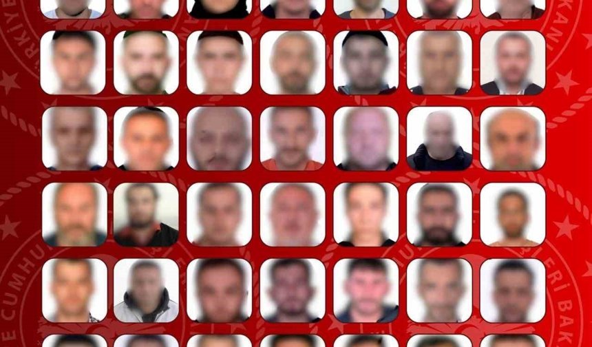 27'si kırmızı bültenle aranan 48 suçlu Türkiye'ye getirildi