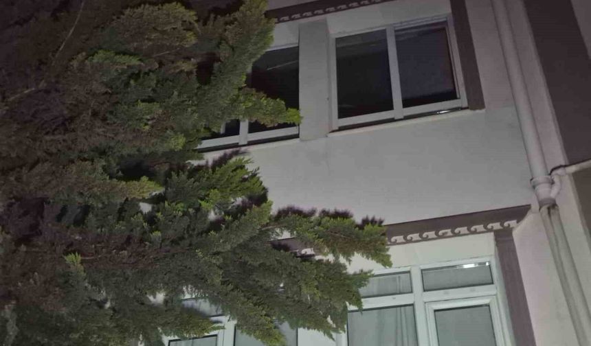 Ankara'da söndürülemeyen ağaç bir daireyi kullanılamaz hale getirdi