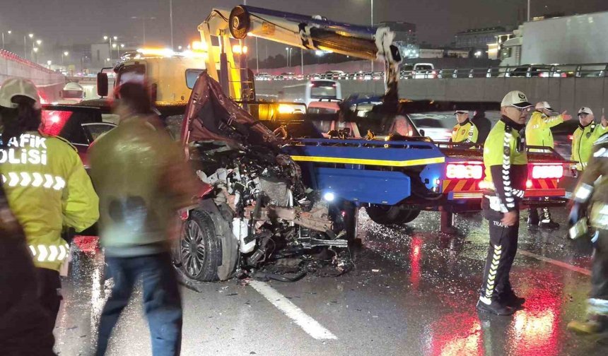 Ankara'da Zincirleme Kaza