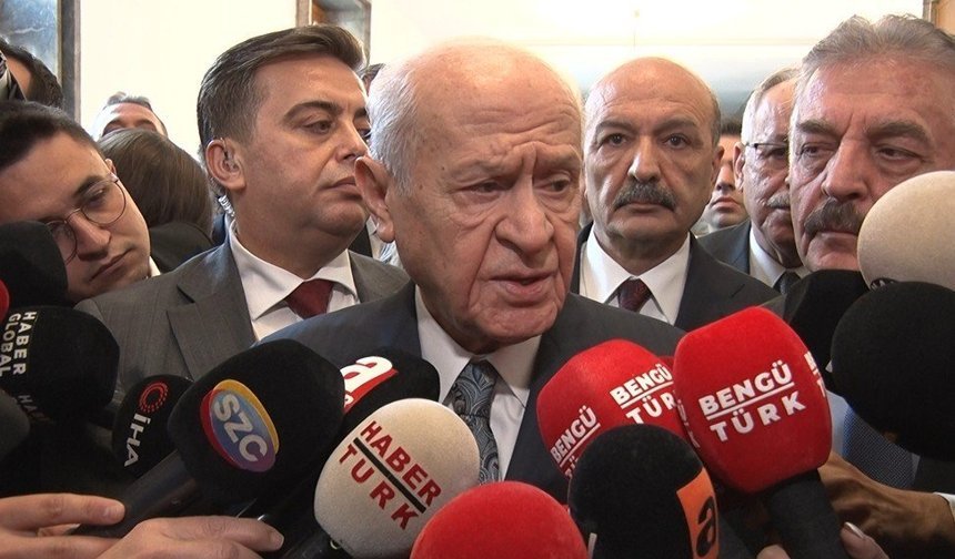 MHP lideri Bahçeli: 'CHP beraber olduğu insanları olanları küçümseyerek yoluna devam edeceği yere milletle buluşmayı tercih etsin'