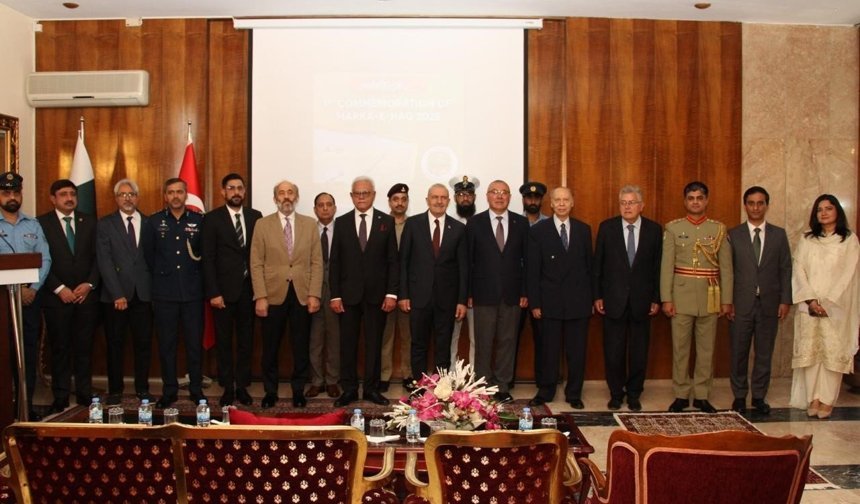 Pakistan'ın Ankara Büyükelçiliğinden 'Marka-E-Haq Anma Programı'