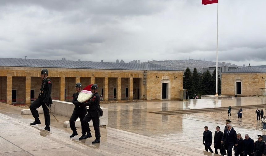 Rusya'nın Ankara Büyükelçisi Vershinin'den Anıtkabir'e ziyaret