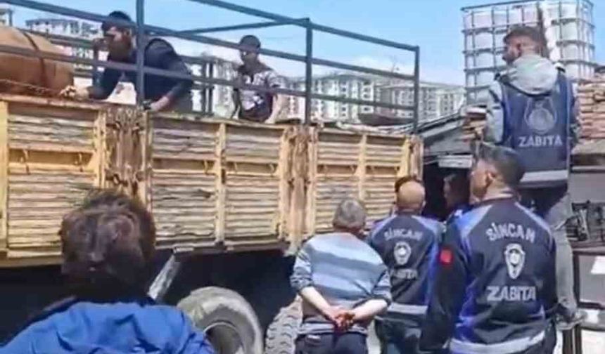 Sincan Belediyesinden kaçak ahırlara denetim