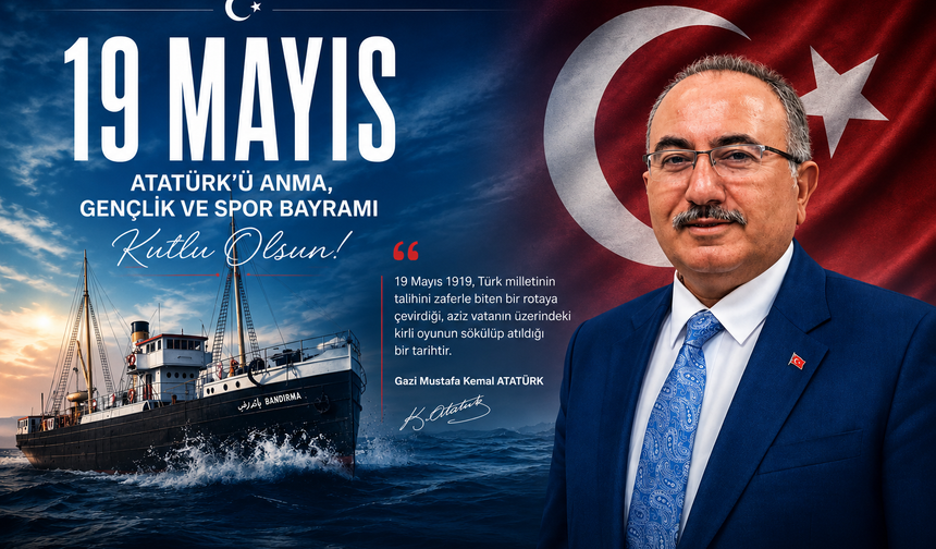AK Parti Polatlı İlçe Başkanı İlhami Teke’den 19 Mayıs Mesajı