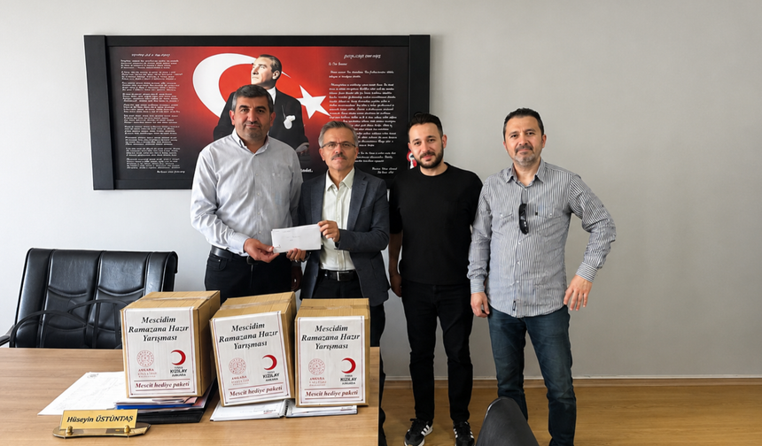 Eğitime ve Manevi Değerlere Kızılay Dokunuşu