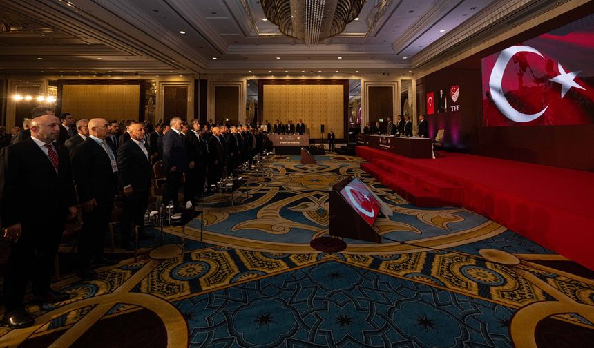 TFF Mali Genel Kurulu Ankara’da Gerçekleştirildi
