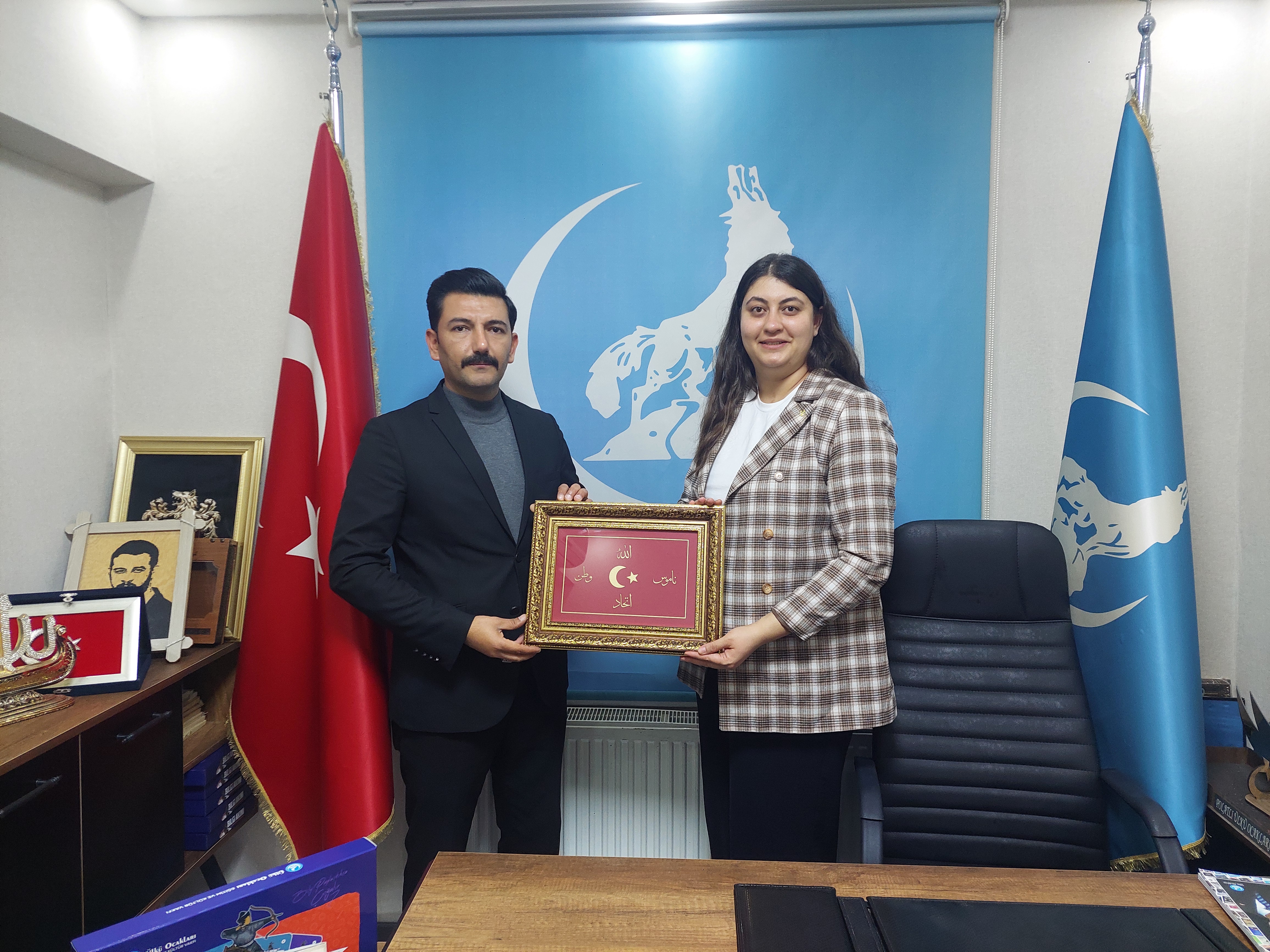 Gordion Haber'den Polatlı Ülkü Ocakları'na Ziyaret