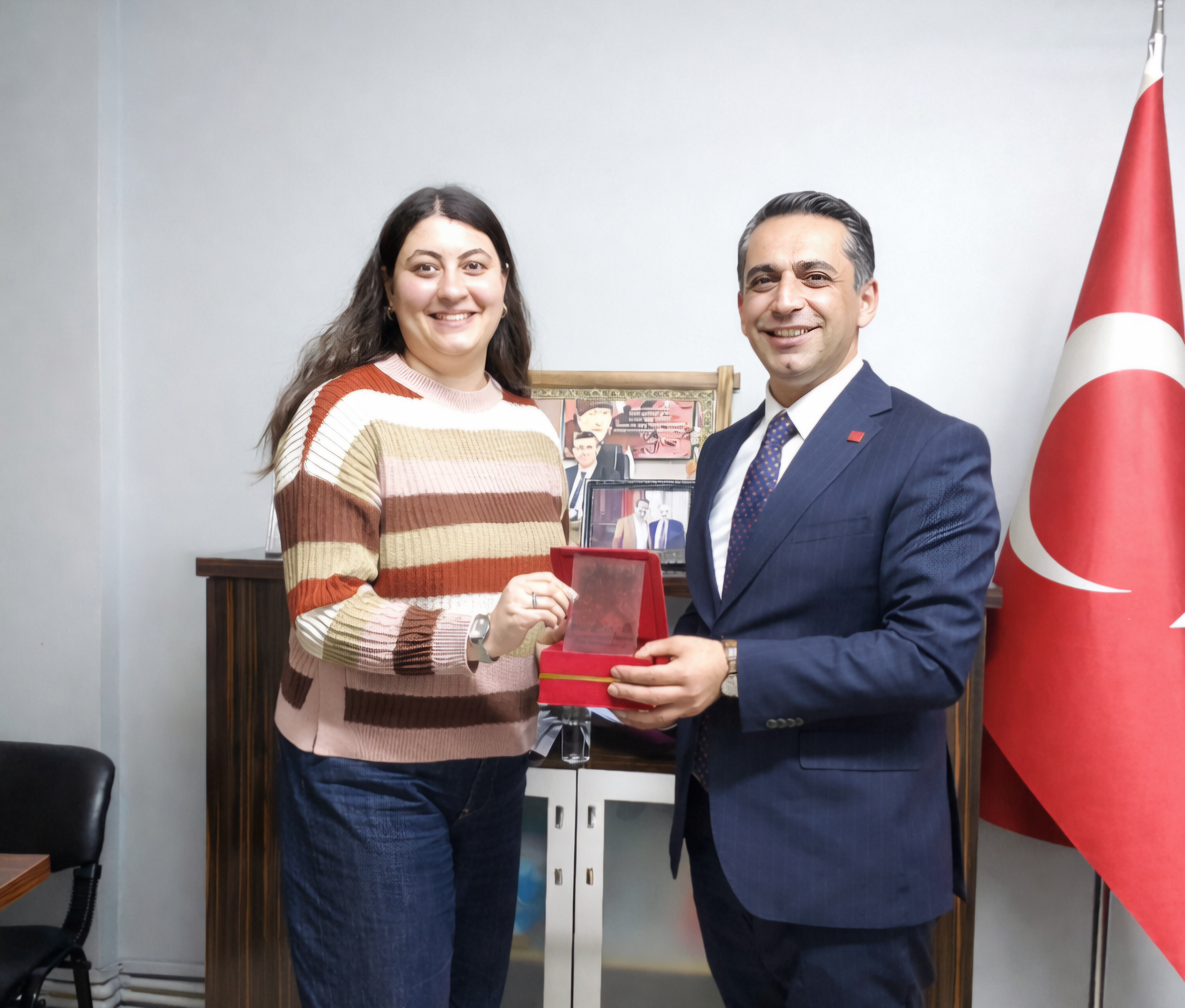 Gordion Haber'den CHP Haymana İlçe Başkanı Kasım Koç'a Ziyaret