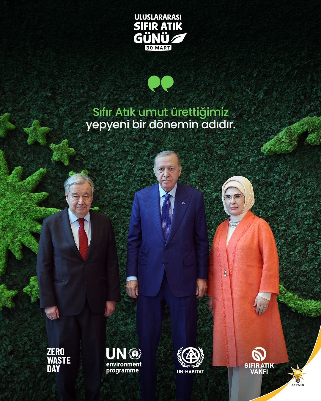 AK Parti Sözcüsü Çelik: 'Sıfır Atık Hareketi, dünyaya sahip çıkmak için küresel bir eylem ve ilham kaynağıdır'