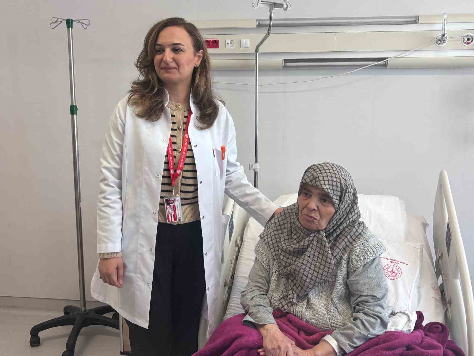 Almanya'dan Ankara'ya uzanan şifa yolculuğu: 75 yaşındaki hasta sağlığına kavuştu