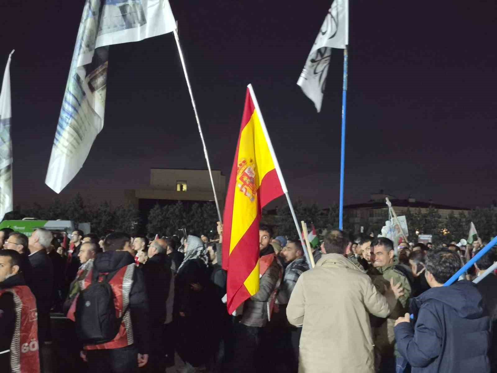 Ankara Filistin Dayanışma Platformu'ndan 'Aksa'ya Sahip Çık' yürüyüşü