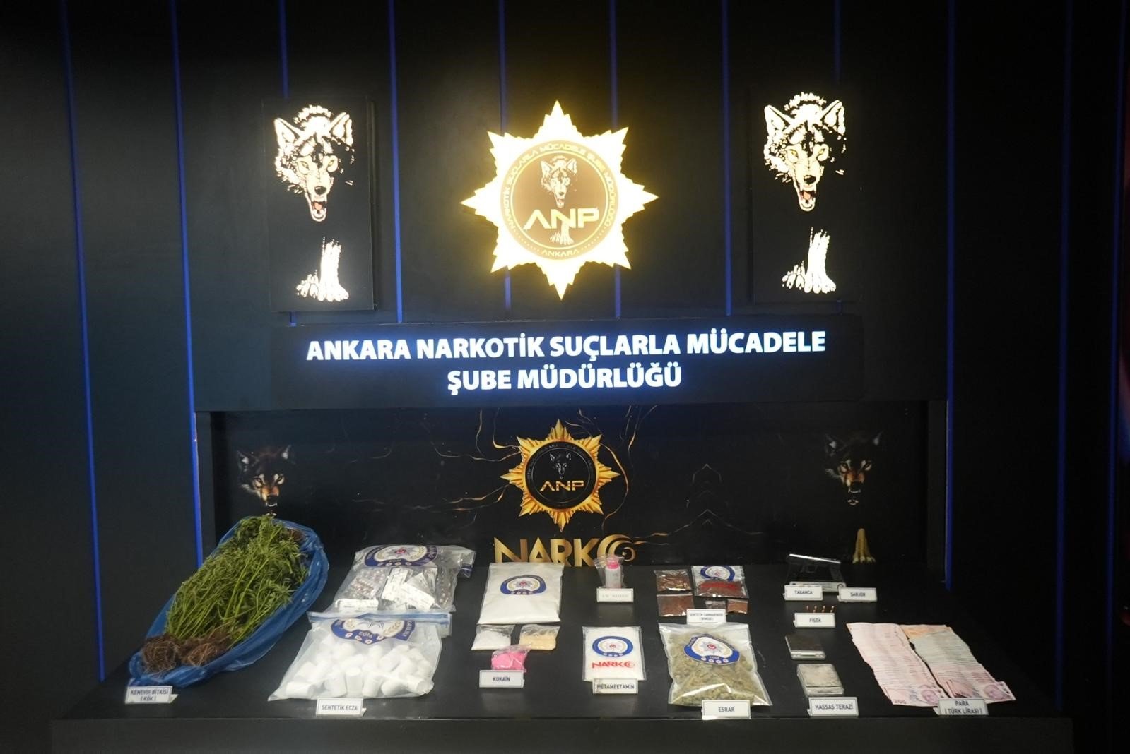 Ankara'da narkotik operasyonunda 28 tutuklama