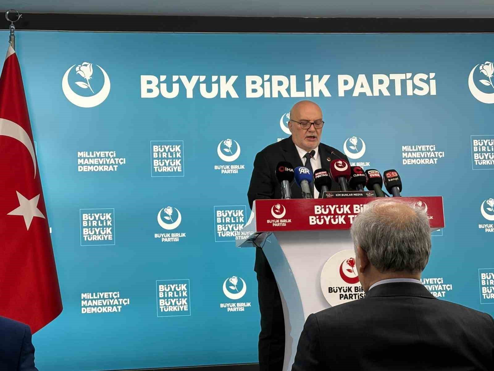 BBP Genel Sekreteri Yelis: 'Aklımızdan çıkarmadığımız suikast dosyası, hala tüm yönleriyle açıklığa kavuşmamıştır'
