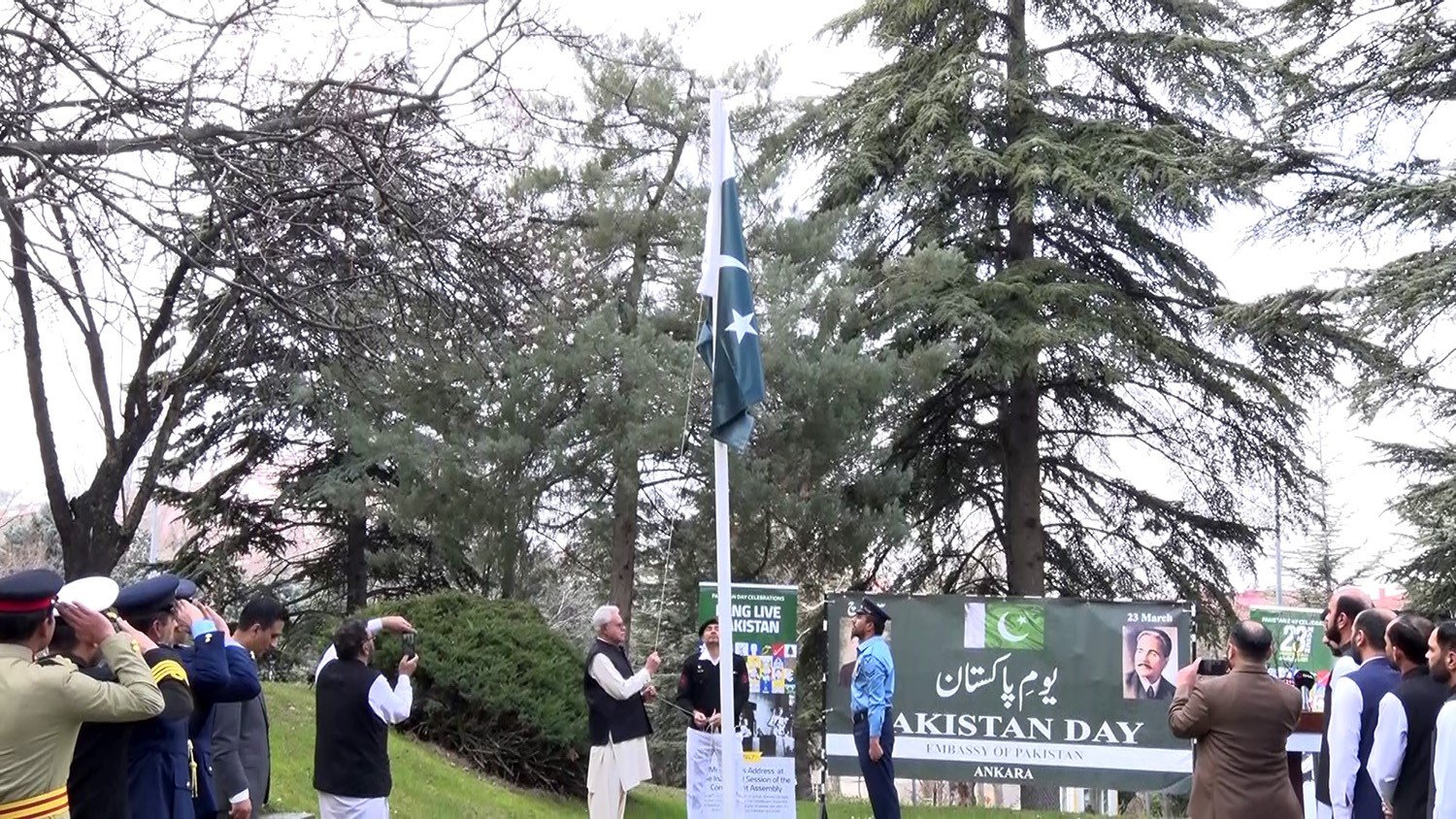 Pakistan Milli Günü Ankara'da düzenlenen programla kutlandı