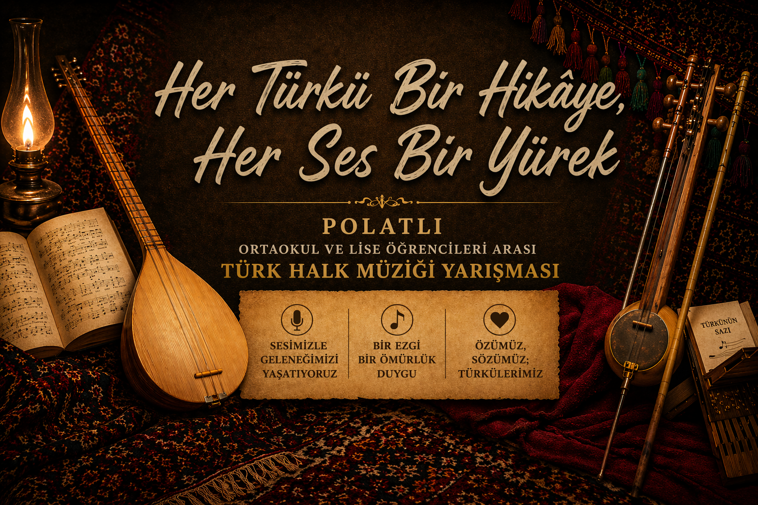 Polatlı’da Türkülerin Hikâyesi Sahneye Taşınıyor: Final Heyecanı Başladı