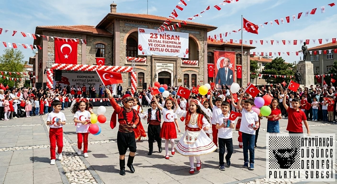 ADD Polatlı Şube Başkanı Melih Kaan Erdem’den 23 Nisan Mesajı