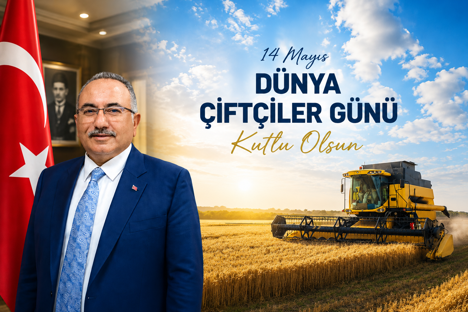 AK Parti Polatlı İlçe Başkanı İlhami Teke “Çiftçimizin Yanındayız”
